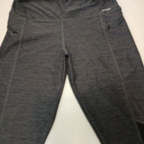 Victoria Secret Pink Ultimate High-waist Ankle Legging Gray Mesh Pink SZ-Large - Picture 4 of 16